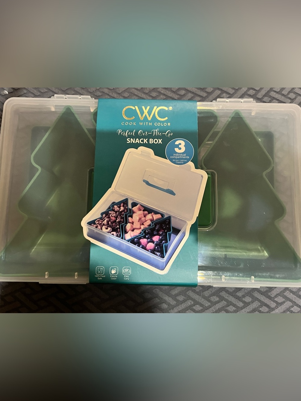 CWC Perfect On the Go Snack Box NWT